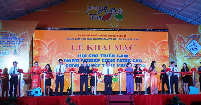 30 tỉnh, thành phố tham gia Hi-tech Agro 2015