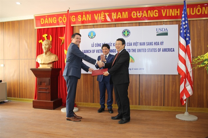 Xoài Việt Nam chính thức được xuất khẩu sang Mỹ