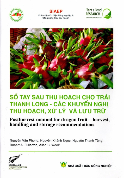 Sổ tay sau thu hoạch cho trái thanh long - các khuyến nghị thu hoạch, xử lý và lưu giữ