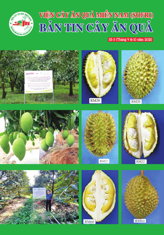 BẢN TIN CÂY ĂN QUẢ SỐ 5 (Tháng 9-10/2021)