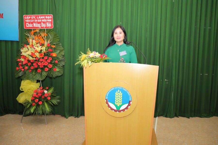 ĐẠI HỘI CÔNG ĐOÀN CƠ SỞ VIỆN CÂY ĂN QUẢ MIỀN NAM  NHIỆM KỲ 2023-2028