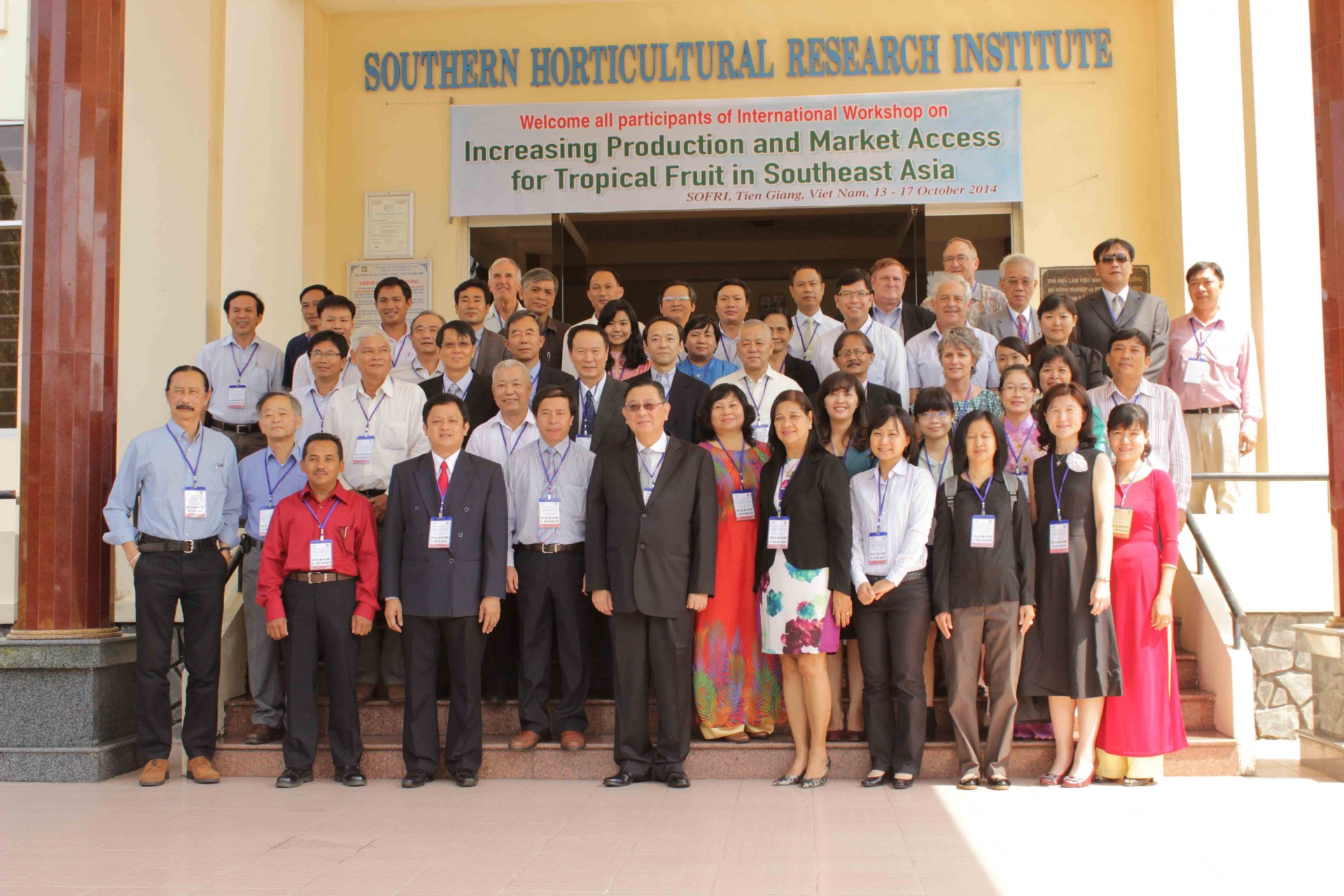 International Workshop on Increasing Production and Market Access for Tropical Fruit in Southeast Asia - SOFRI, 13th – 17th October, 2014